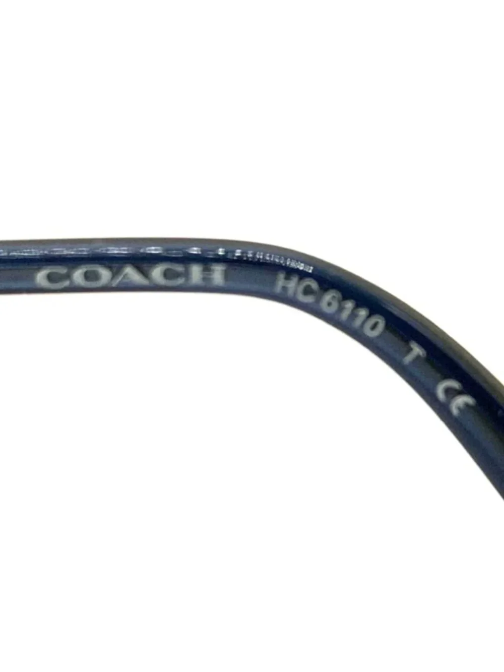 COACH HC 6110 5489 Denim Taupe Glitter Gradient Women Eyeglasses 50mm 16 140 - Picture 4 of 6